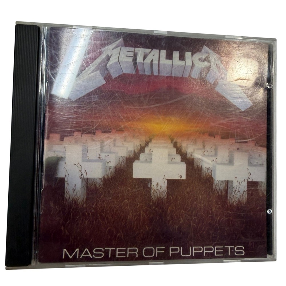 Metallica Master of Puppets CD Thrash Metal Album 1986 Elektra Records